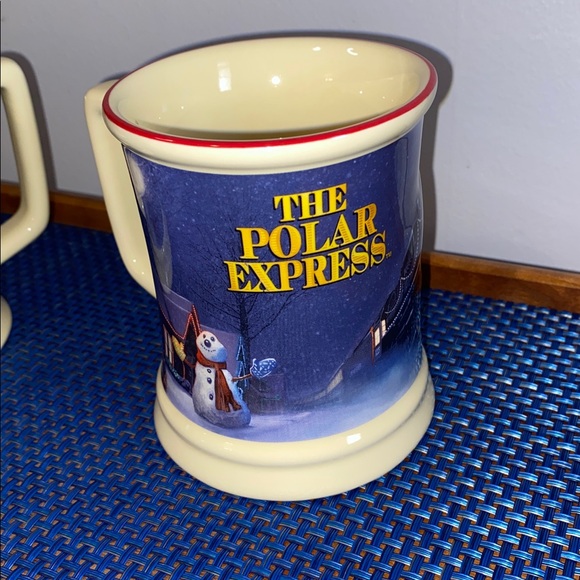 The Polar Express mugs, set of 3, like new - Picture 3 of 7